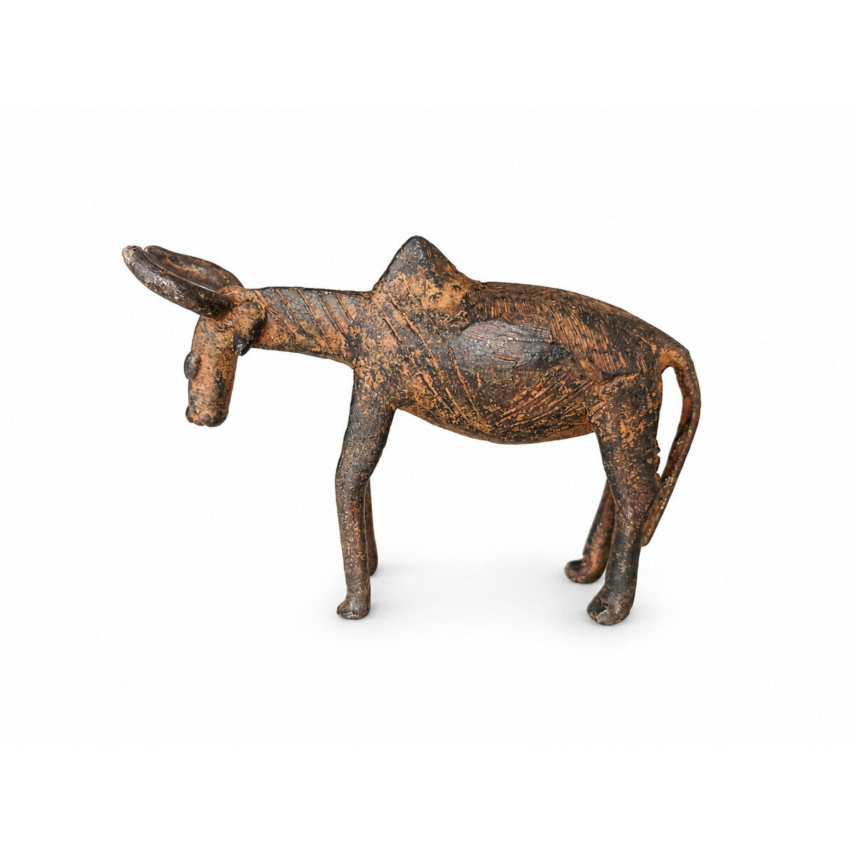 Z&eacute;bu en bronze 13 cm � Figurine de collection