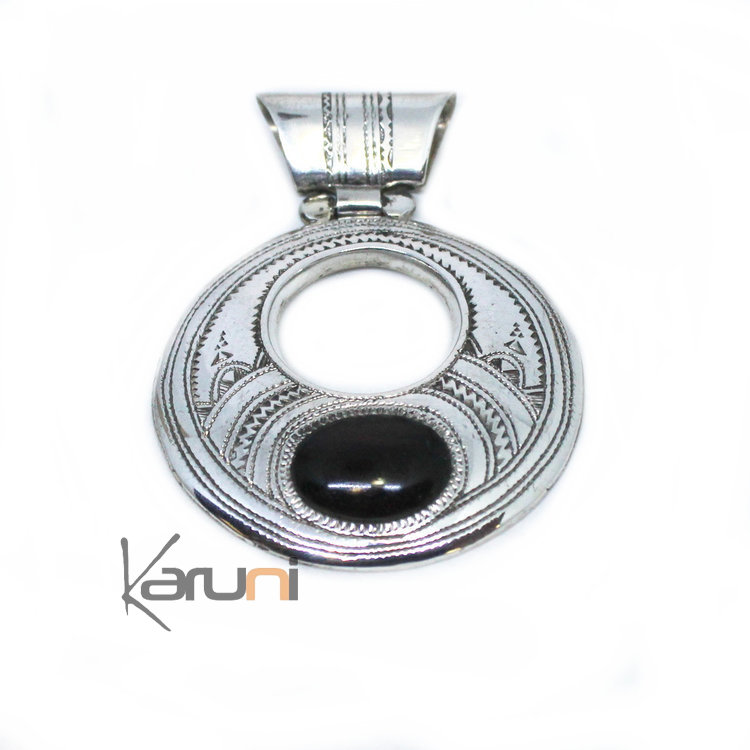 Pendentif Ebene Argent Massif 7051