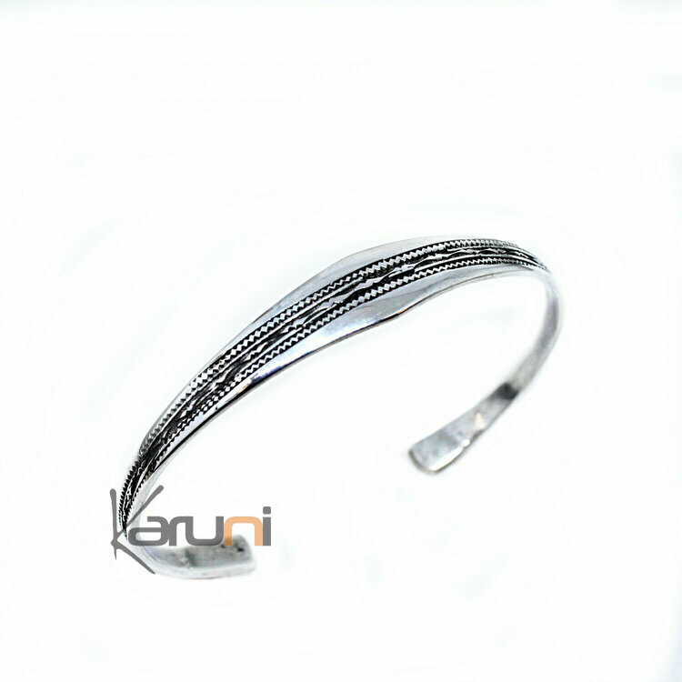 Bracelet argent massif Emilie 3128