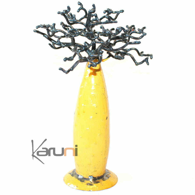 Arbre à bijoux Baobab Decoration Jaune