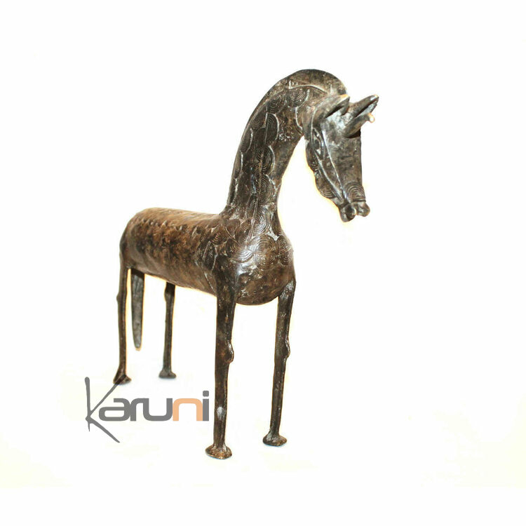 Cheval Art Dogon Bronze