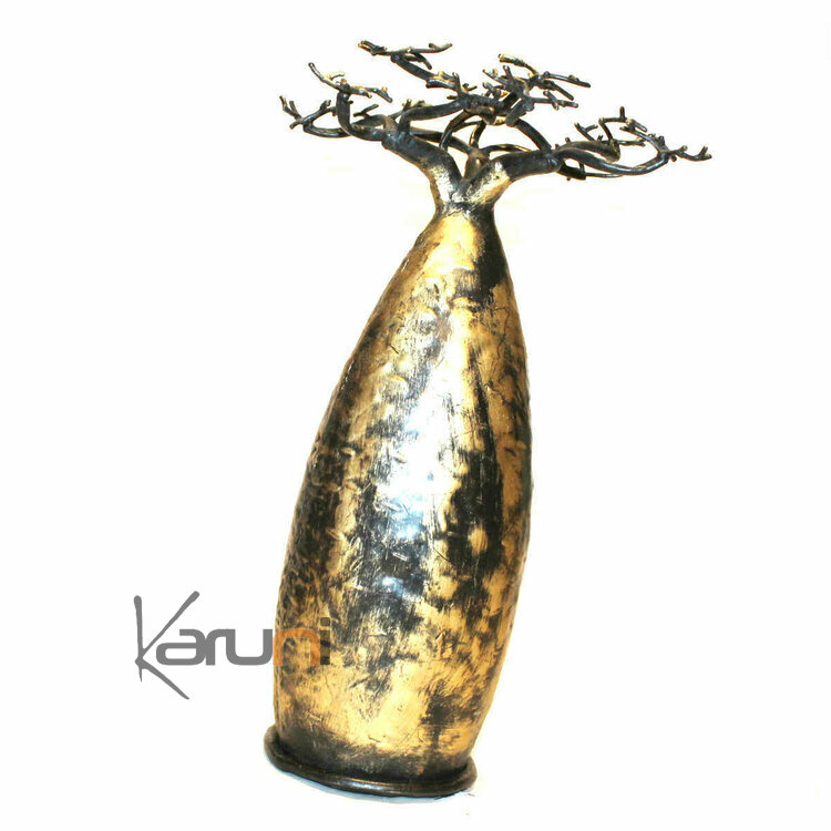 Arbre à  Bijoux design Baobab Doré