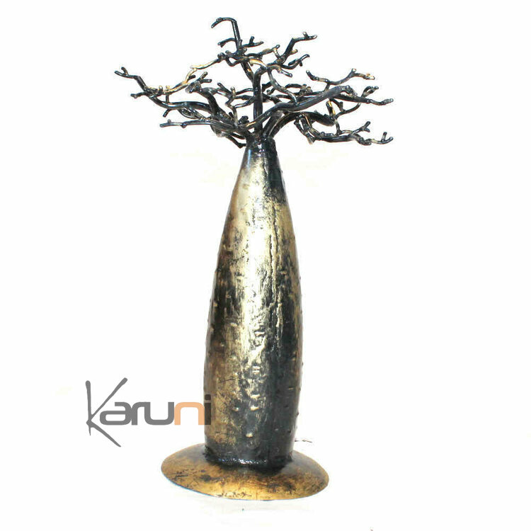 Arbre à  Bijoux design Baobab moyen Doré