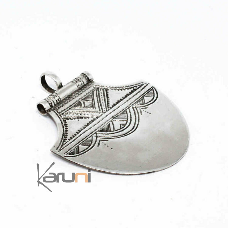 Collier Pendentif Argent Lotus