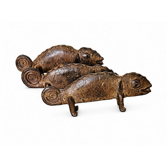Cameleon bronze Dogon