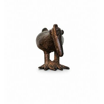Poule Bronze Cire Perdue � Objet D�co Ethnique Fait Main