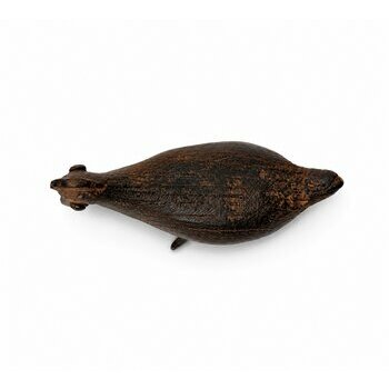Poule Artisanale Bronze Dogon � Cabinet de Curiosit� & D�co Jardin