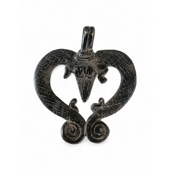Pendentif Ethnique Bronze – Fennec - Bijou Artisanal du Mali Fait Main Pendentif Fennec Bronze Artisanal – Cire Perdue Mali