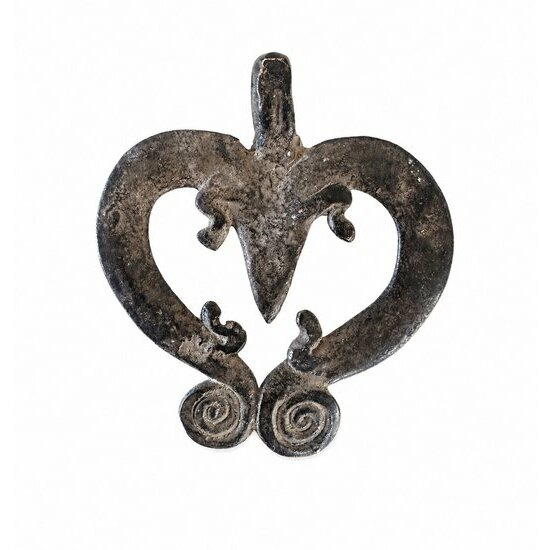 Pendentif Ethnique Bronze – Fennec - Bijou Artisanal du Mali Fait Main Pendentif Bronze Africain – Travail Artisanal Fait Main