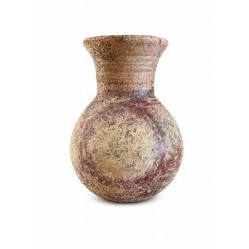 Poterie ancienne malienne en terre cuite patin�e