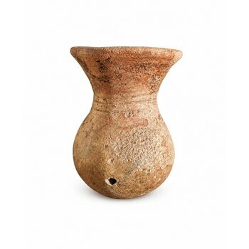 Poterie Vintage du Mali � Vase Brut Fait Main Style Wabi Sabi