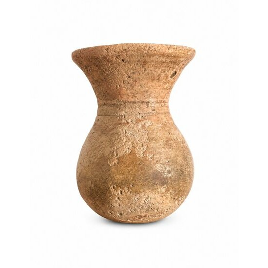 Poterie Ancienne du Mali � Vase Terre Cuite Sable D&eacute;co Brut Organique