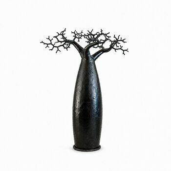 Arbre Baobab Métal Recyclé – Sculpture Artisanale Déco Loft Arbre Baobab Métal Recyclé Fait Main – Sculpture Déco Industrielle