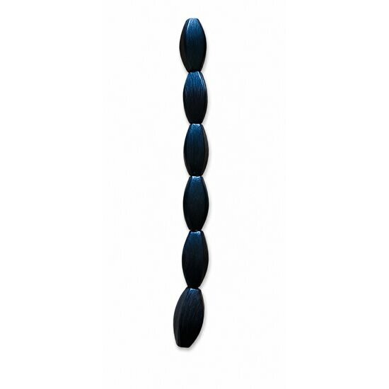 Perles d'�b�ne Naturel Sculpt�es � Artisanat Traditionnel Bois Pr�cieux