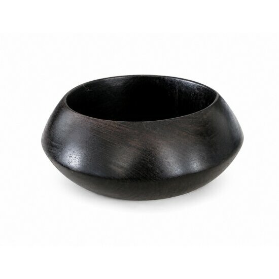 Bracelet Jonc Ébène Design Moderne – Bijou Bois Précieux Fait Main Bracelet Ébène Galbé – Manchette Bois Précieux Style Contemporain