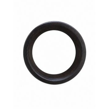 Bracelet Bandeau Ébène Massif – Jonc Bois Noir Large Fait Main Bracelet Bandeau Ébène – Bijou Bois Massif Forme Ronde
