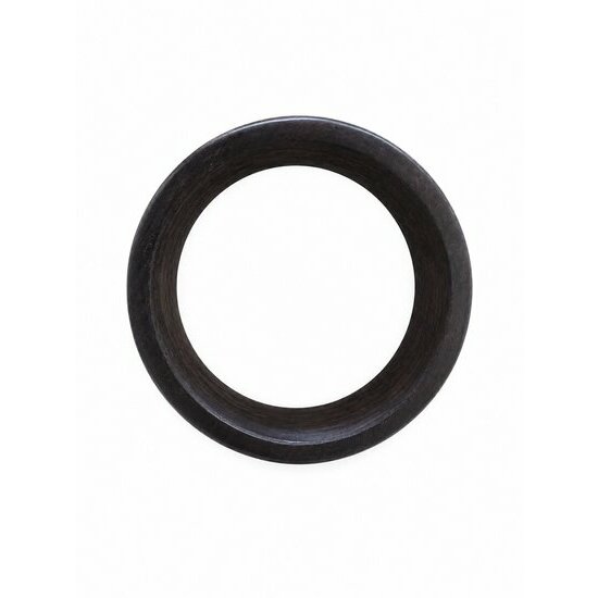 Bracelet Bandeau Ébène Massif – Jonc Bois Noir Large Fait Main Bracelet Bandeau Ébène – Bijou Bois Massif Forme Ronde