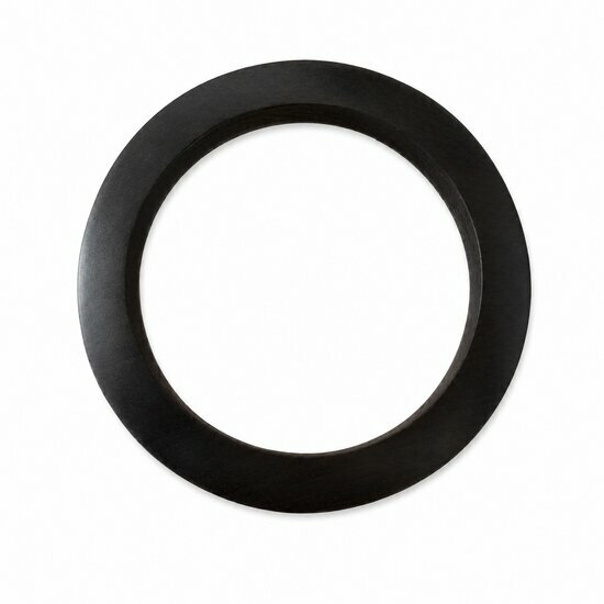 Bracelet Anneau Ébène – Jonc Noir Léger Bois Naturel Fait Main Bracelet Rond en Bois d’Ébène – Anneau Noir Minimaliste