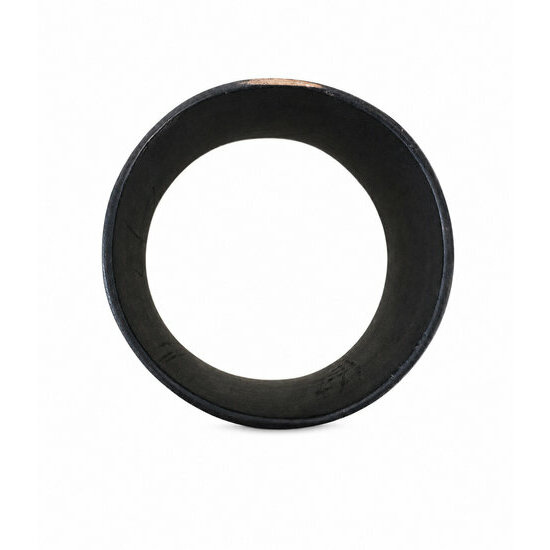 Manchette Haute en Ébène Massif – Bracelet Architectural Fait Main Jonc Fermé Ébène Massif – Bracelet Architectural Diamètre 6,7 cm