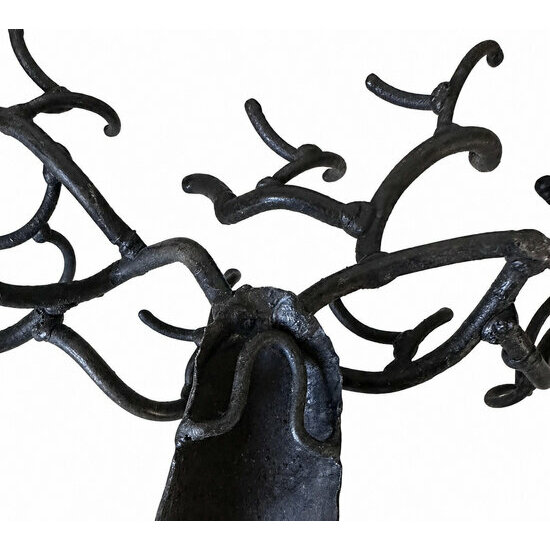 Baobab Mural en Métal – Porte-Clés et Porte-Bijoux Fait Main Porte-Bijoux Mural en Forme de Baobab – Détail Branches Métal Fait Main