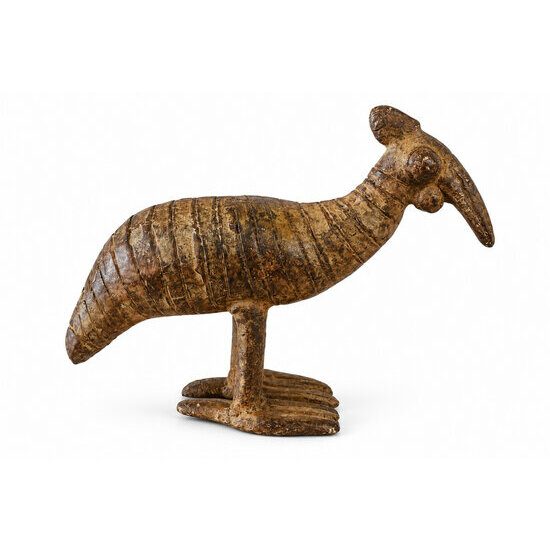 Sculpture Oiseau en Bronze – Casoar Artisanal 10 cm Sculpture Oiseau en Bronze – Casoar Artisanal Décoration Animalière