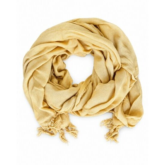 Chèche sable 100 % coton tissé main – Grand foulard 200 × 90 cm Chèche sable 100 % coton, 200 × 90 cm – Tissage artisanal et franges