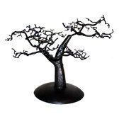 Arbre  bijoux porte-bijoux design Cdre 25-30 cm mtal recycl baobab Madagascar