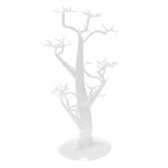 Arbre  bijoux porte-bijoux design Arbre droit 50 cm Blanc recycl baobab Madagascar