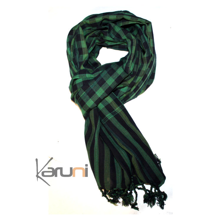 Krama Cheche Foulard Echarpe Coton Homme/Femme Cambodge ...