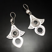 Bijoux Touareg Ethniques Boucles d'oreilles en Argent 98 Grand Lys