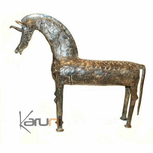 Cheval Art Dogon Bronze