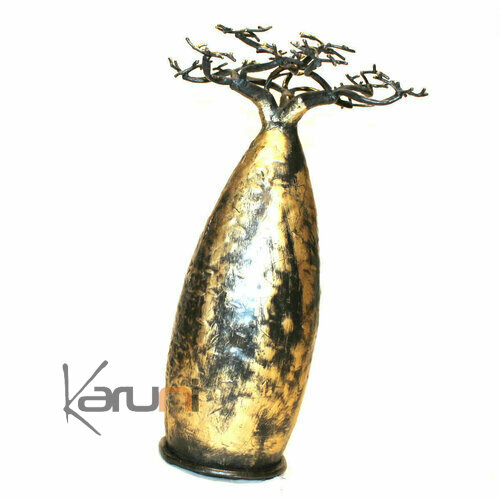 Arbre à  Bijoux design Baobab Doré