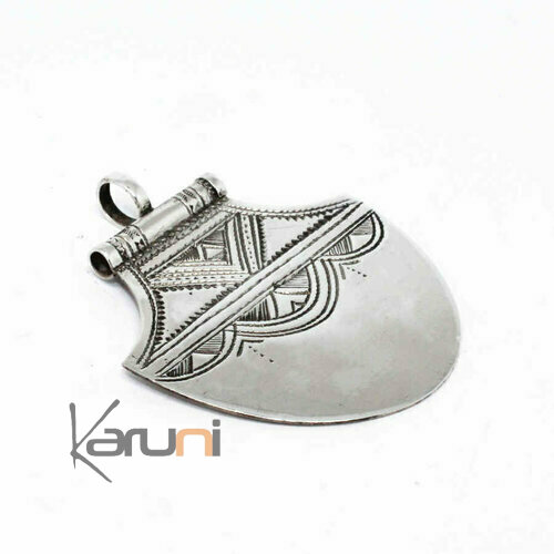 Collier Pendentif Argent Lotus